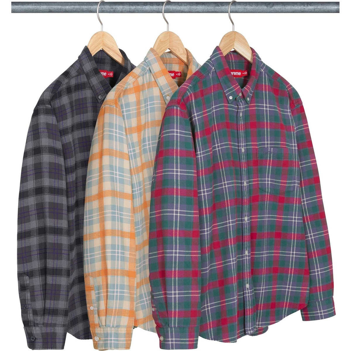 Plaid Flannel Shirt - spring/summer 2024 - SupremeCommunity