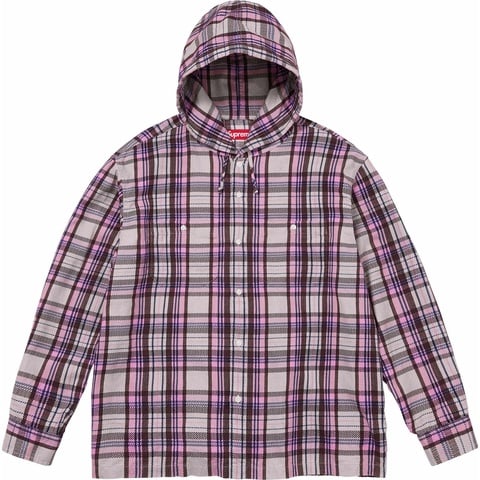 Printed Hooded Flannel Shirt - spring/summer 2024 - Supreme