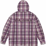 Supreme Printed Hooded Flannel Shirt (SS24)