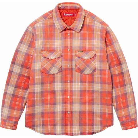 Quilted Flannel Snap Shirt - spring/summer 2024 - Supreme