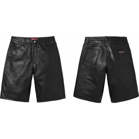 Baggy Leather Short - spring/summer 2024 - Supreme