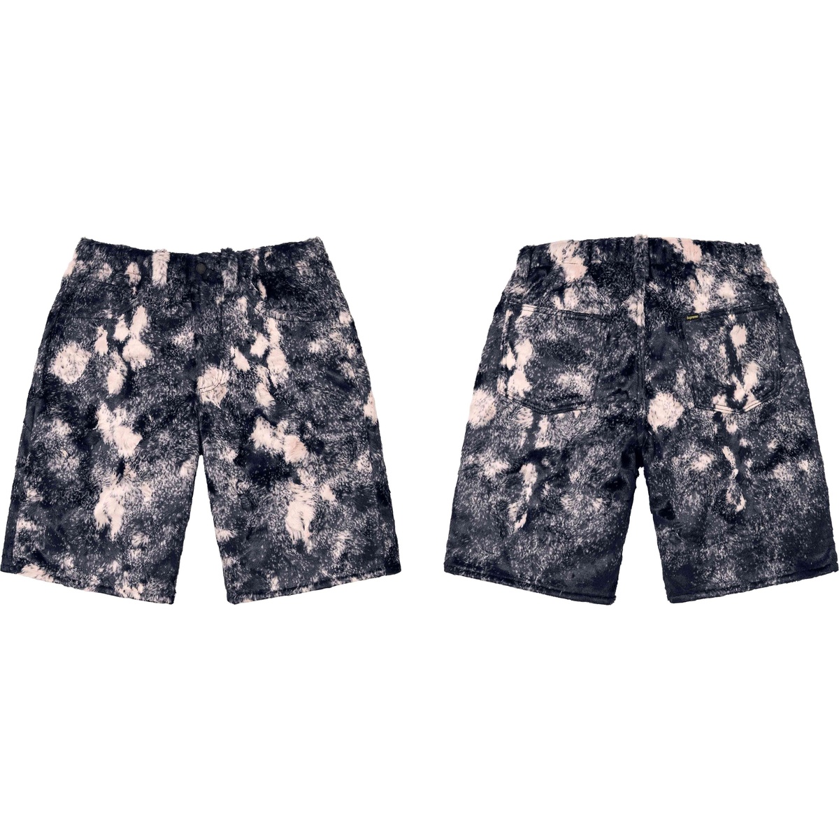 Supreme 24SS Faux Fur Short 黒 ブラック サイズ32 Faux Fur Short - spring/summer 2024 - Supreme