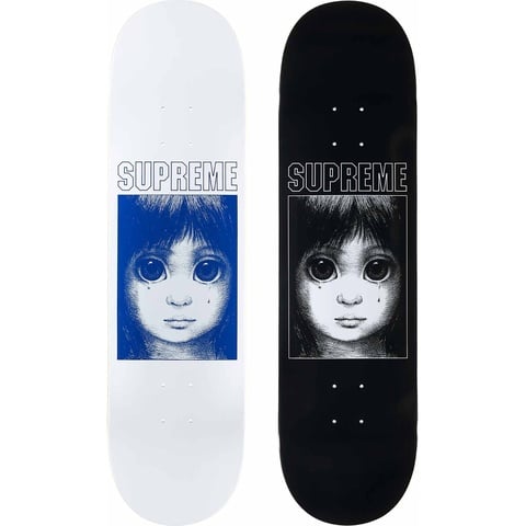 Supreme Margaret Keane Teardrop Skateboard - Colorway