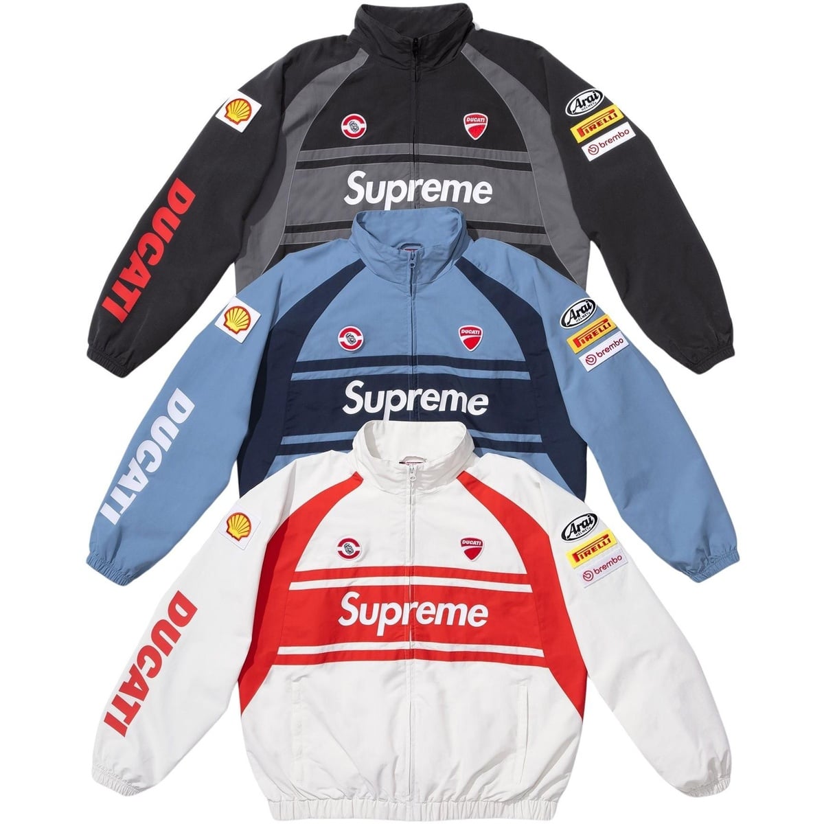 Supreme®/Ducati® Track Jacket - spring/summer 2024 - Supreme