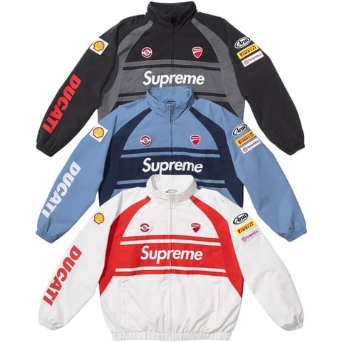 Supreme®/Ducati® Track Jacket - spring/summer 2024 - Supreme