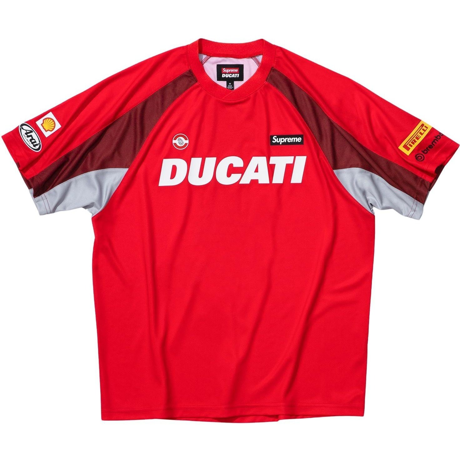 Supreme Supreme Ducati Soccer Jersey (SS24) - $118
