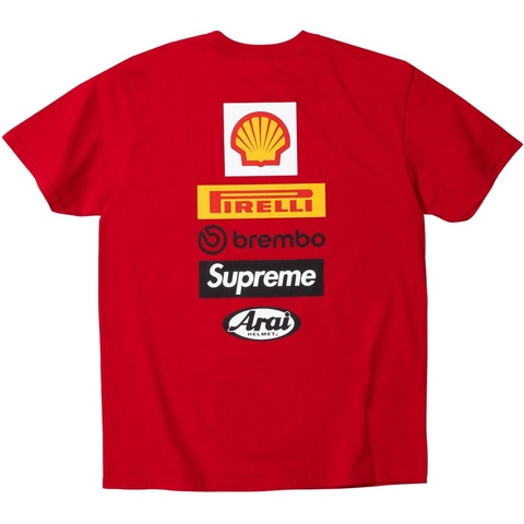 Supreme Supreme®/Ducati® Logos Tee - Colorway