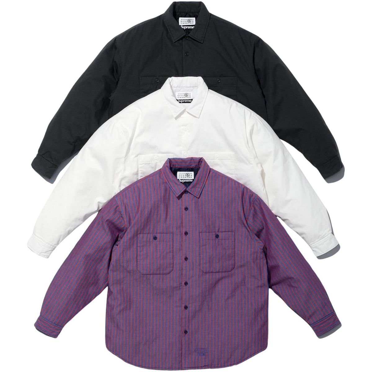 Supreme®/MM6 Maison Margiela Padded Shirt - SupremeCommunity