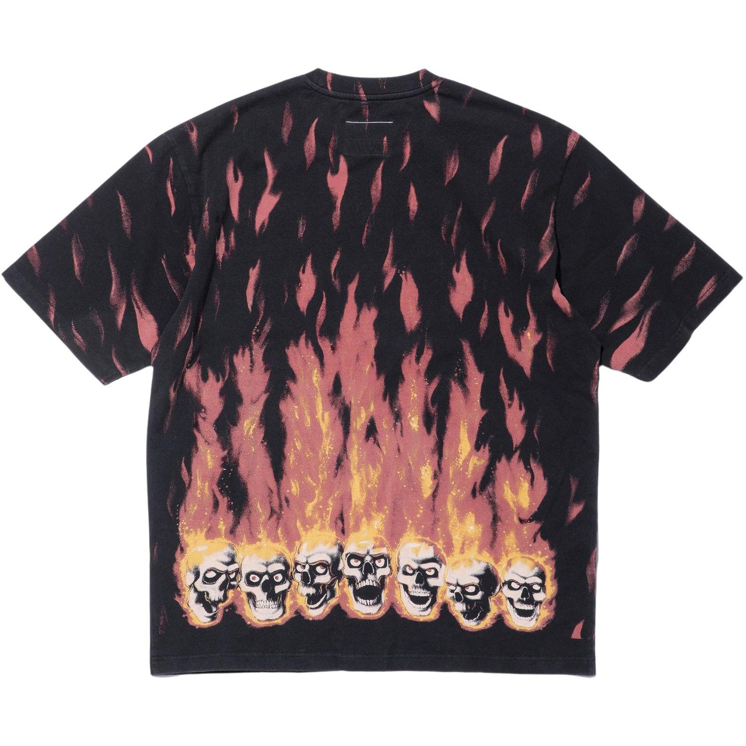 Supreme Supreme MM6 Maison Margiela Liquid Blue Oversized Tee (SS24) - $110