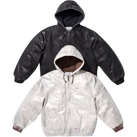Supreme Supreme®/MM6 Maison Margiela Foil Hooded Work Jacket - $498.00