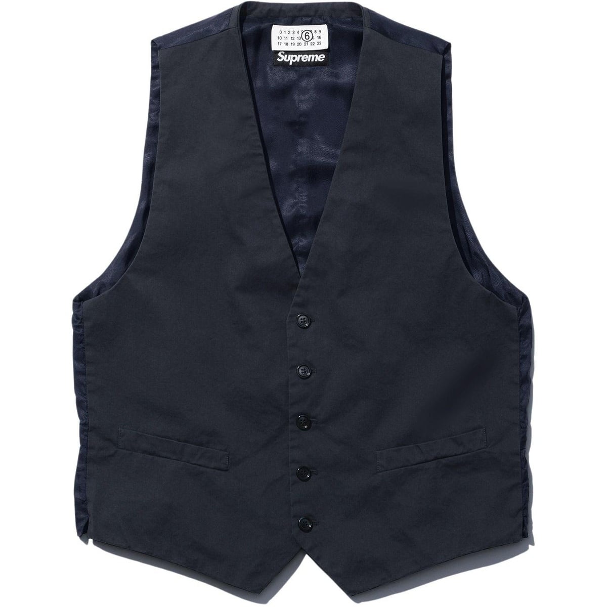 Supreme®/MM6 Maison Margiela Washed Cotton Suit Vest - Supreme