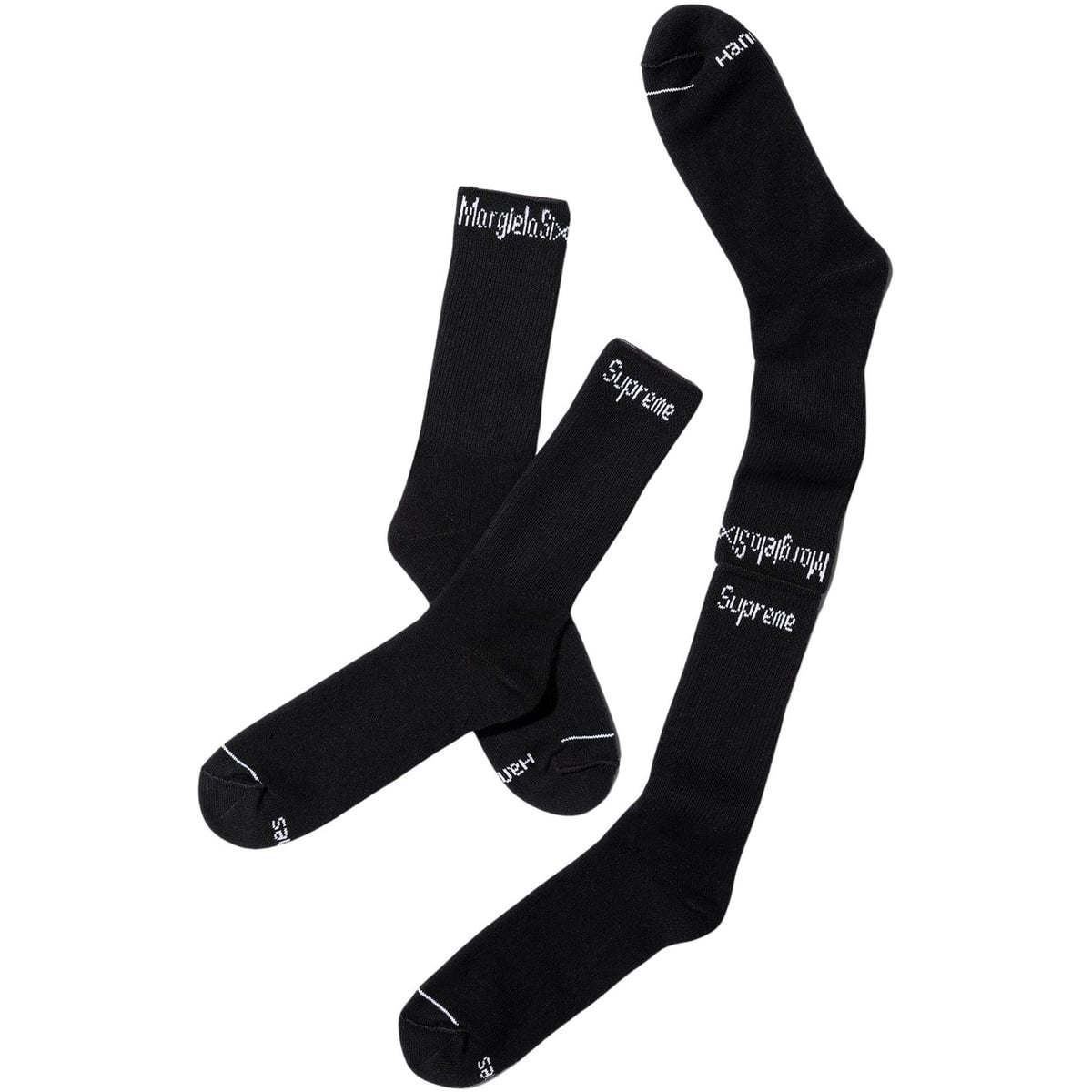 Supreme®/MM6 Maison Margiela/Hanes® Crew Socks (1 Pack