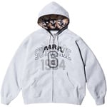 Supreme Supreme MM6 Maison Margiela Zip Up Hooded Sweatshirt (SS24)