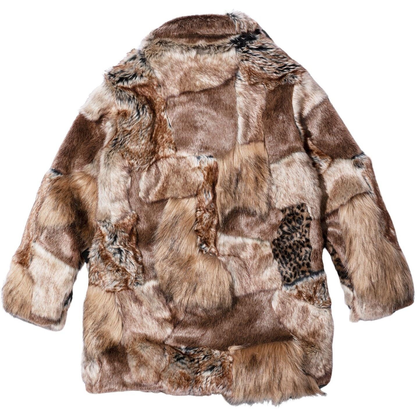 Supreme Supreme MM6 Maison Margiela Patchwork Faux Fur Coat (SS24) - $998