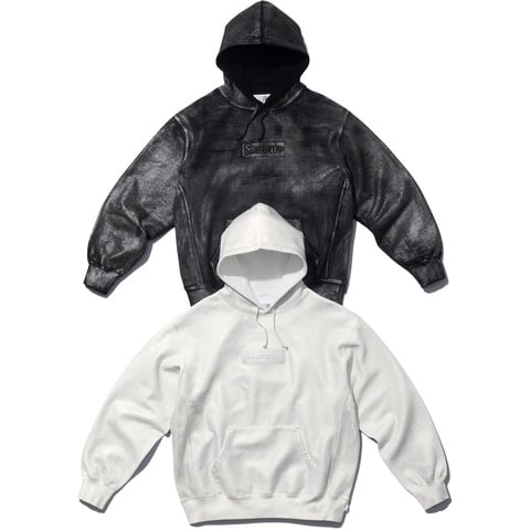 Supreme®/MM6 Maison Margiela Foil Box Logo Hooded Sweatshirt - Supreme