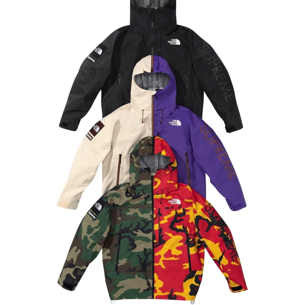 Supreme®/The North Face® Split Taped Seam Shell Jacket