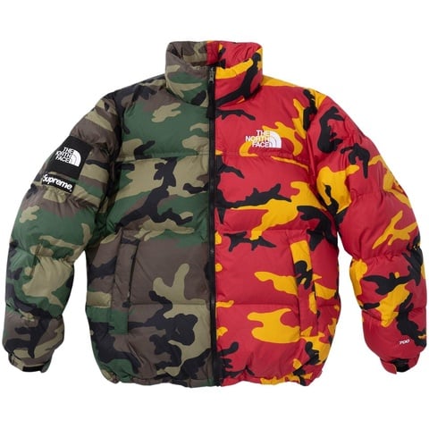 Supreme Supreme®/The North Face® Split Nuptse Jacket - Colorway