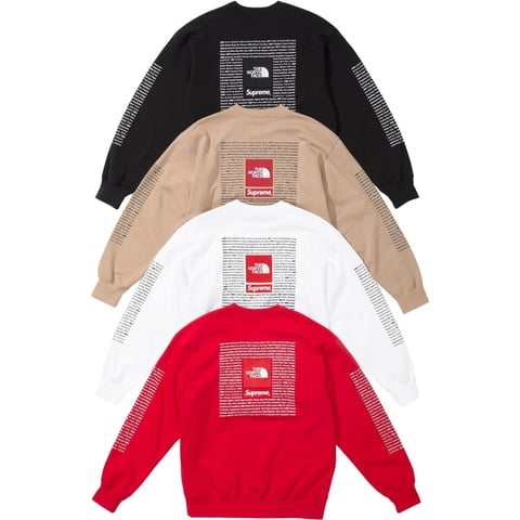 Supreme Supreme®/The North Face® Crewneck - $138.00
