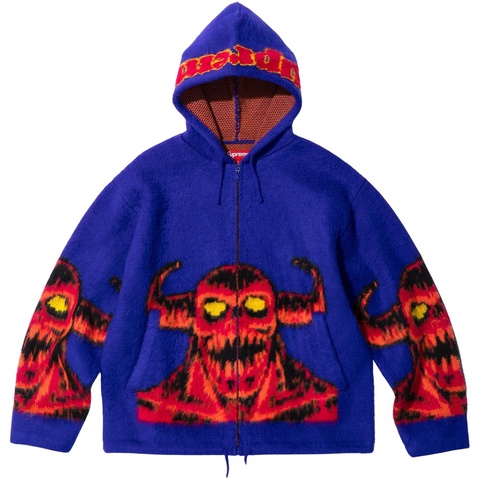 Supreme Supreme/Toy Machine Zip Up Hooded Sweater - Colorway