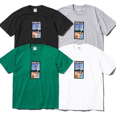 Supreme/Toy Machine Welcome To Hell Tee - Supreme