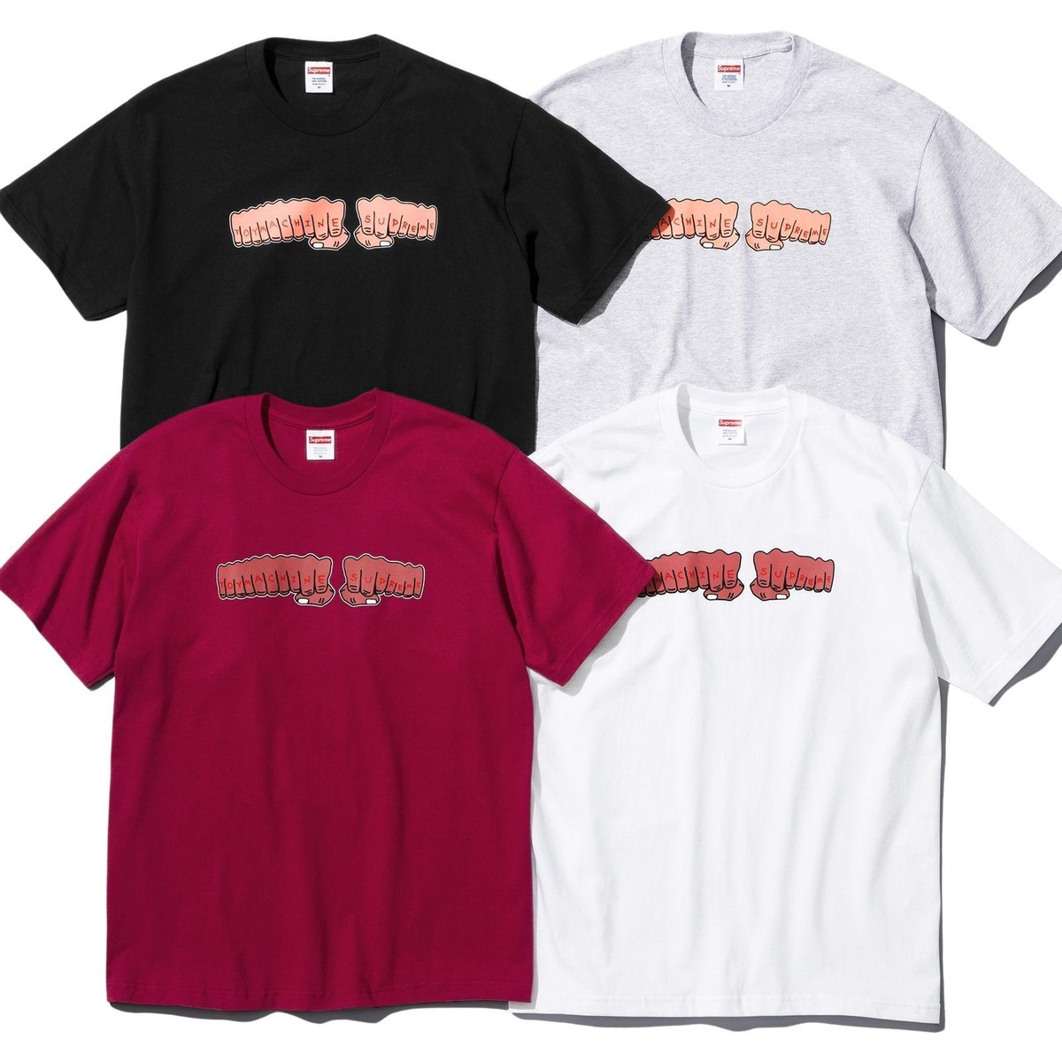 Supreme/Toy Machine Fist Tee - spring/summer 2024 - Supreme