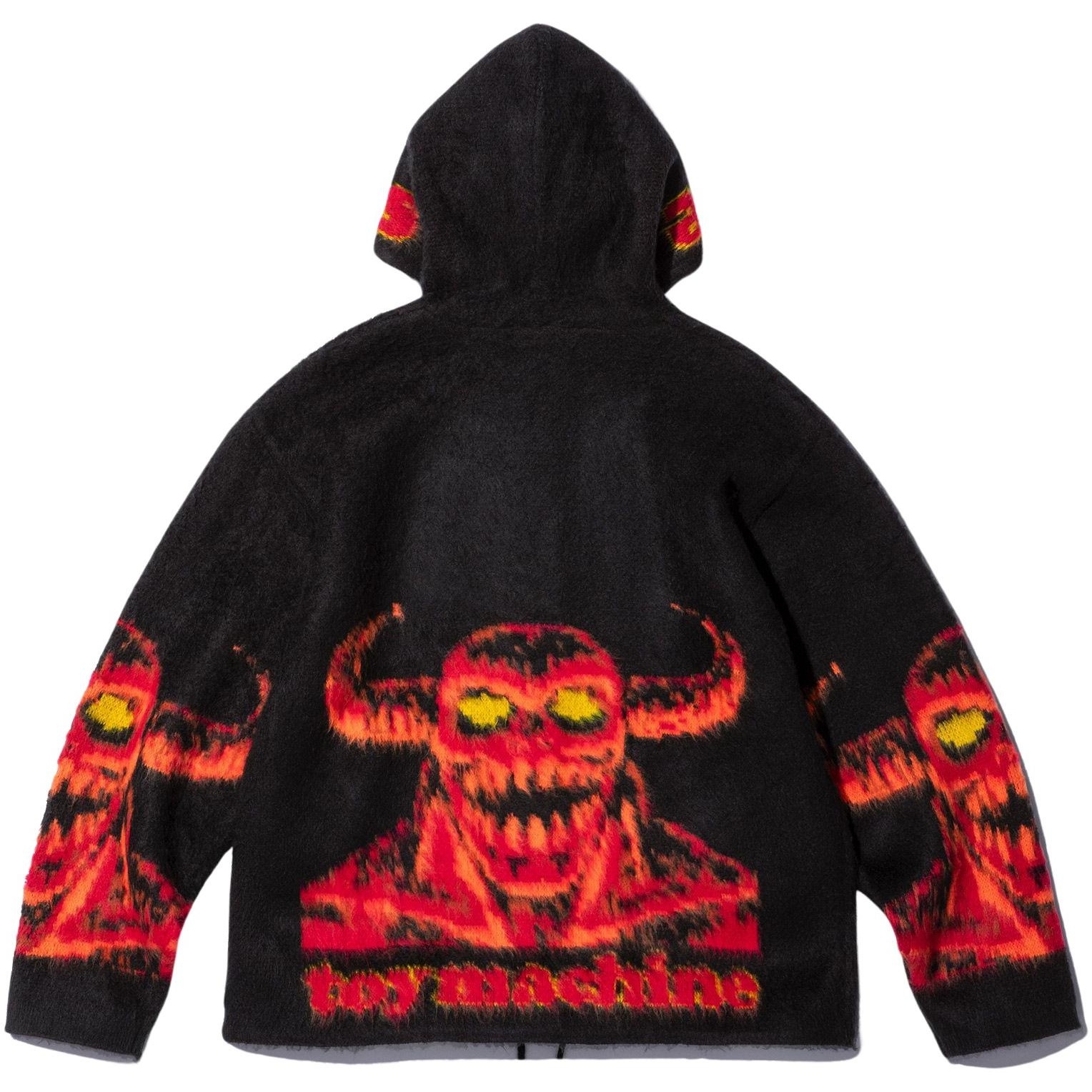 Supreme Supreme Toy Machine Zip Up Hooded Sweater (SS24) - $228