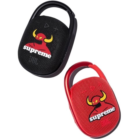 スピーカー・ウーファー Supreme Toy Machine JBL Clip Black Supreme/Toy Machine/JBL® Clip - spring/summer 2024 - Supreme