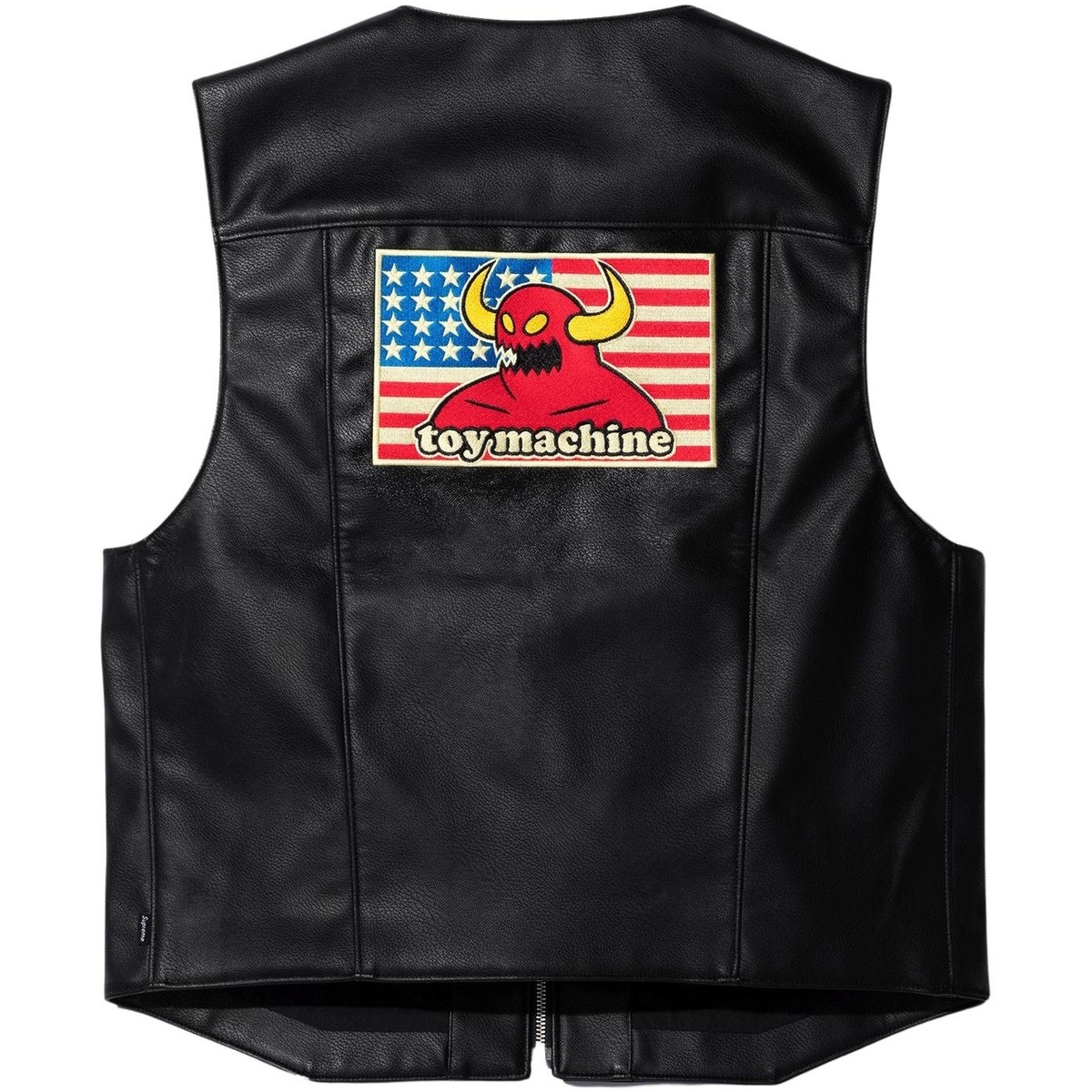 Supreme/Toy Machine Faux Leather Vest - Supreme