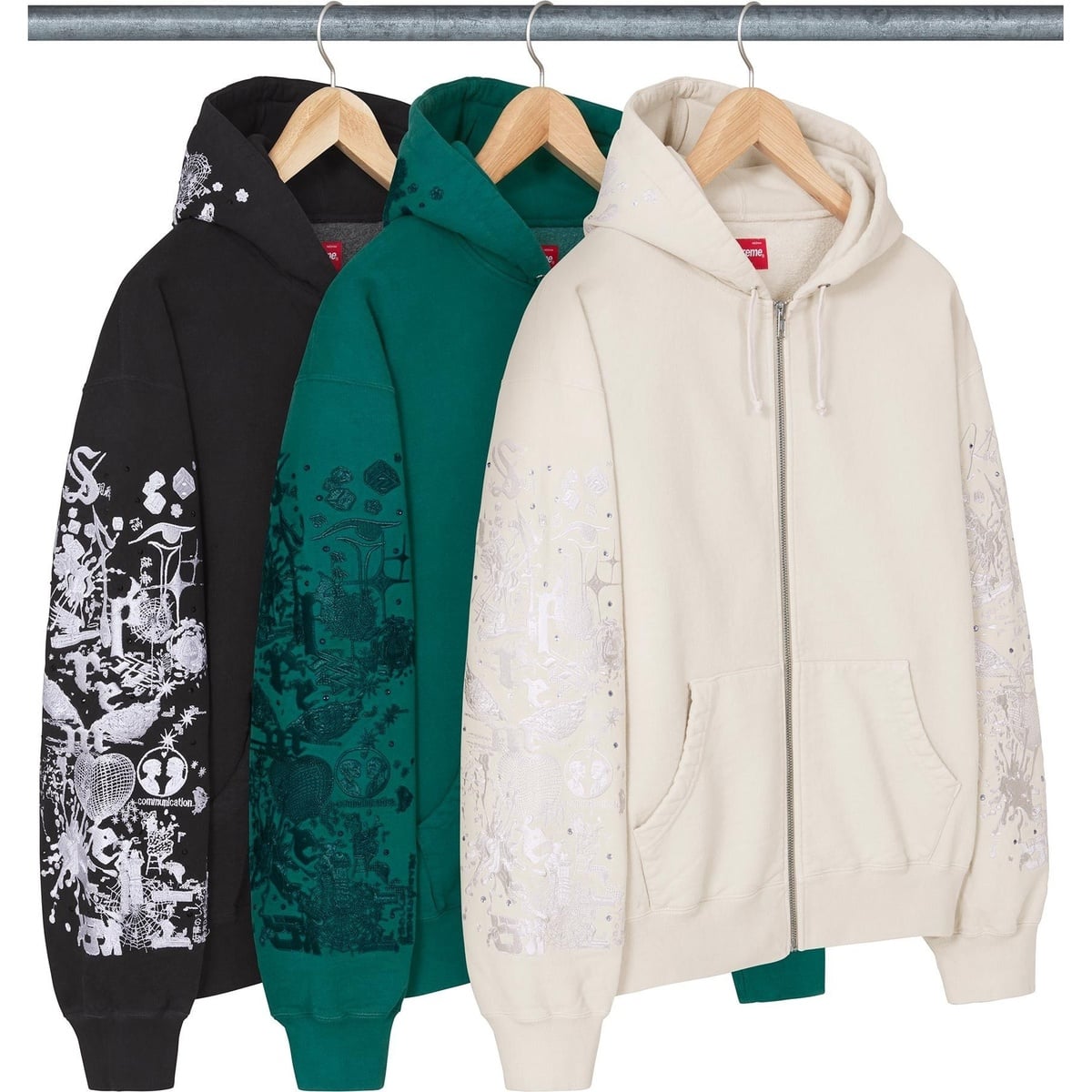 シュプリーム AOI Zip Up Hooded Sweatshirt - spring/summer 2024 - Supreme