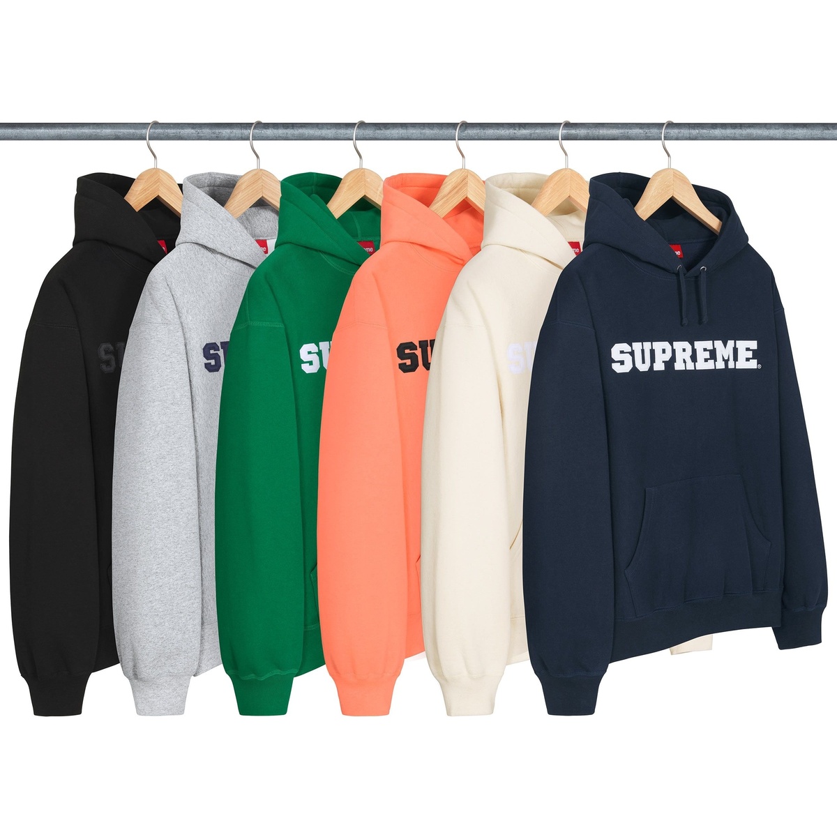 Collegiate Hooded Sweatshirt - spring/summer 2024 - Supreme Collegiate Hooded Sweatshirt - spring/summer 2024 - Supreme