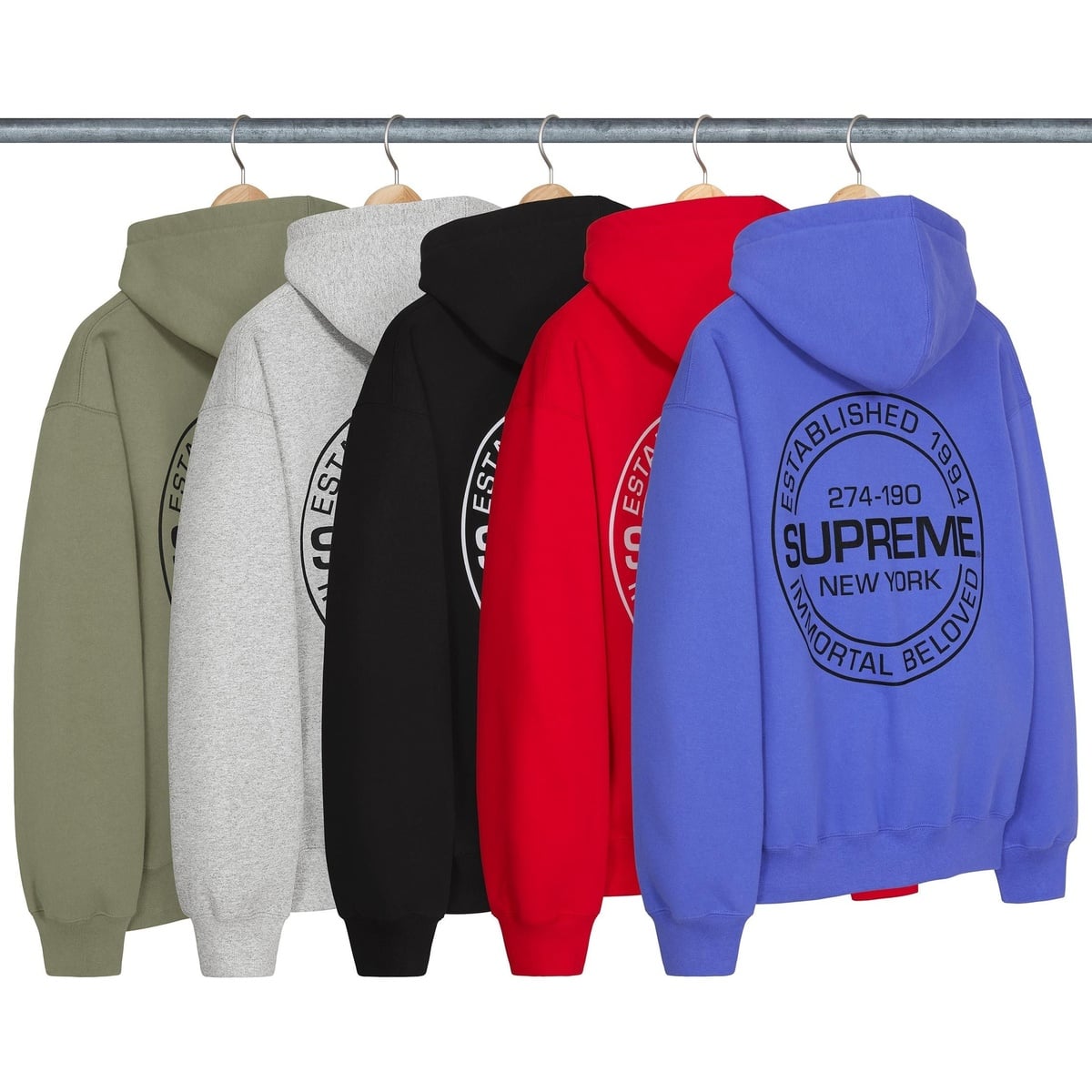 Immortal Hooded Sweatshirt - spring/summer 2024 - Supreme