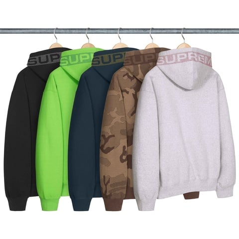 Jacquard Stripe Hooded Sweatshirt - Supreme
