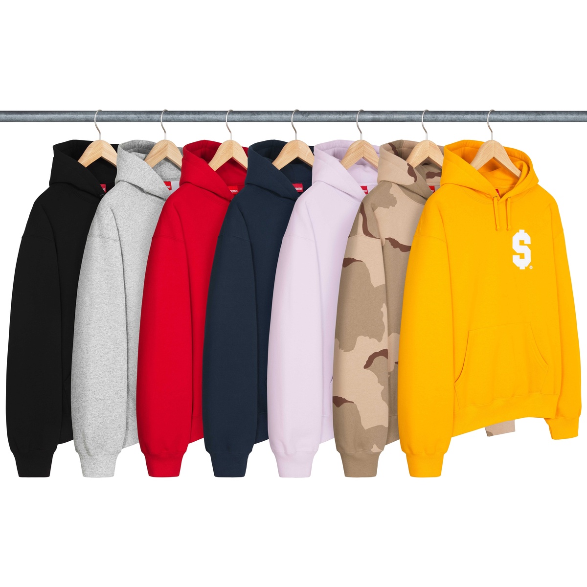 Supreme $ Hooded Sweatshirt (spring/summer 2024) - $158.00