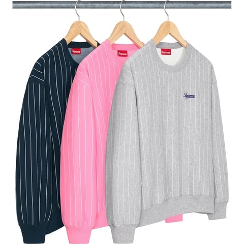 Pinstripe Crewneck - spring/summer 2024 - Supreme