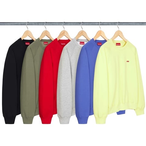 トップス supreme Small Box Crewneck Small Box Raglan Crewneck - spring/summer 2024 - Supreme