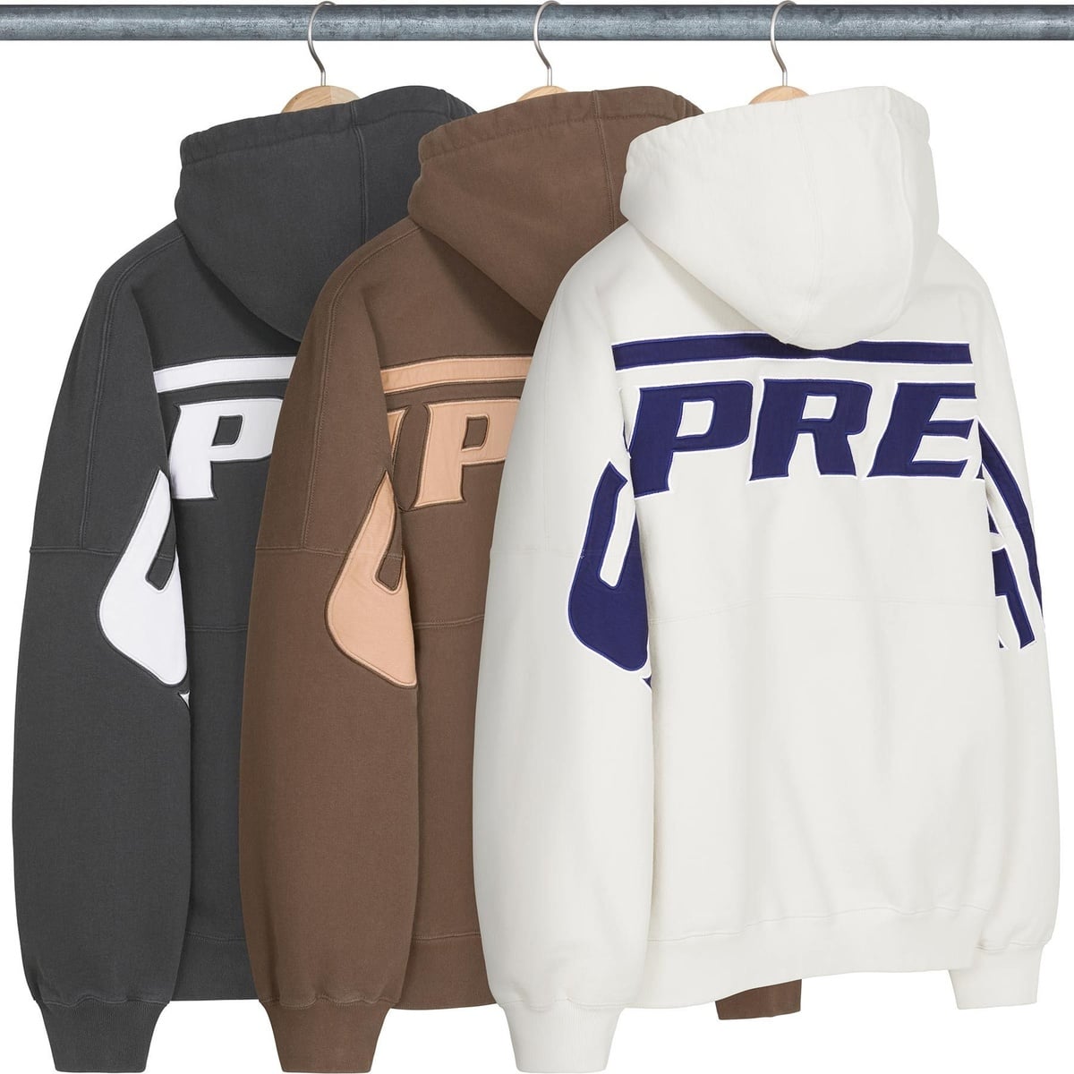Wrapped Half Zip Hooded Sweatshirt - SupremeCommunity
