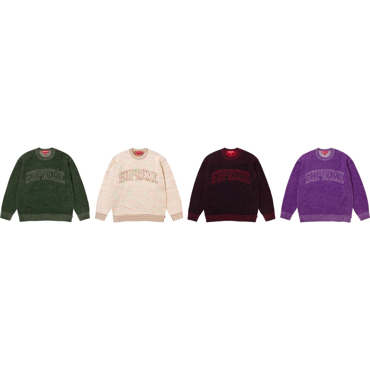 Contrast Arc Sweater - spring/summer 2024 - SupremeCommunity