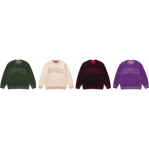 Contrast Arc Sweater - spring/summer 2024 - SupremeCommunity