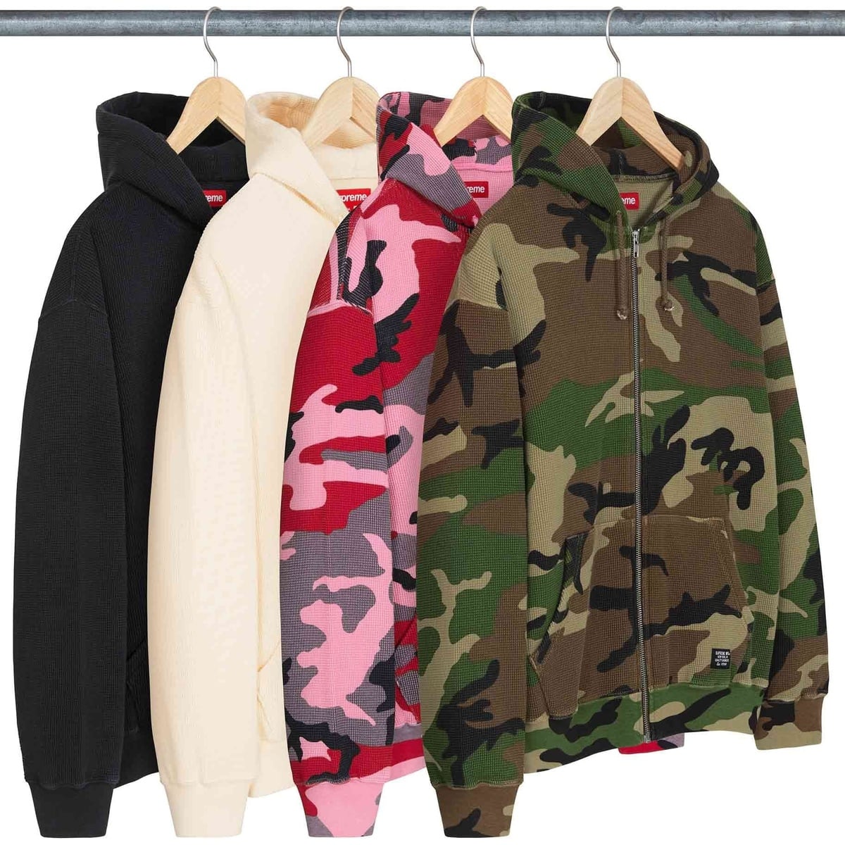 Hooded Zip Up Thermal - SupremeCommunity