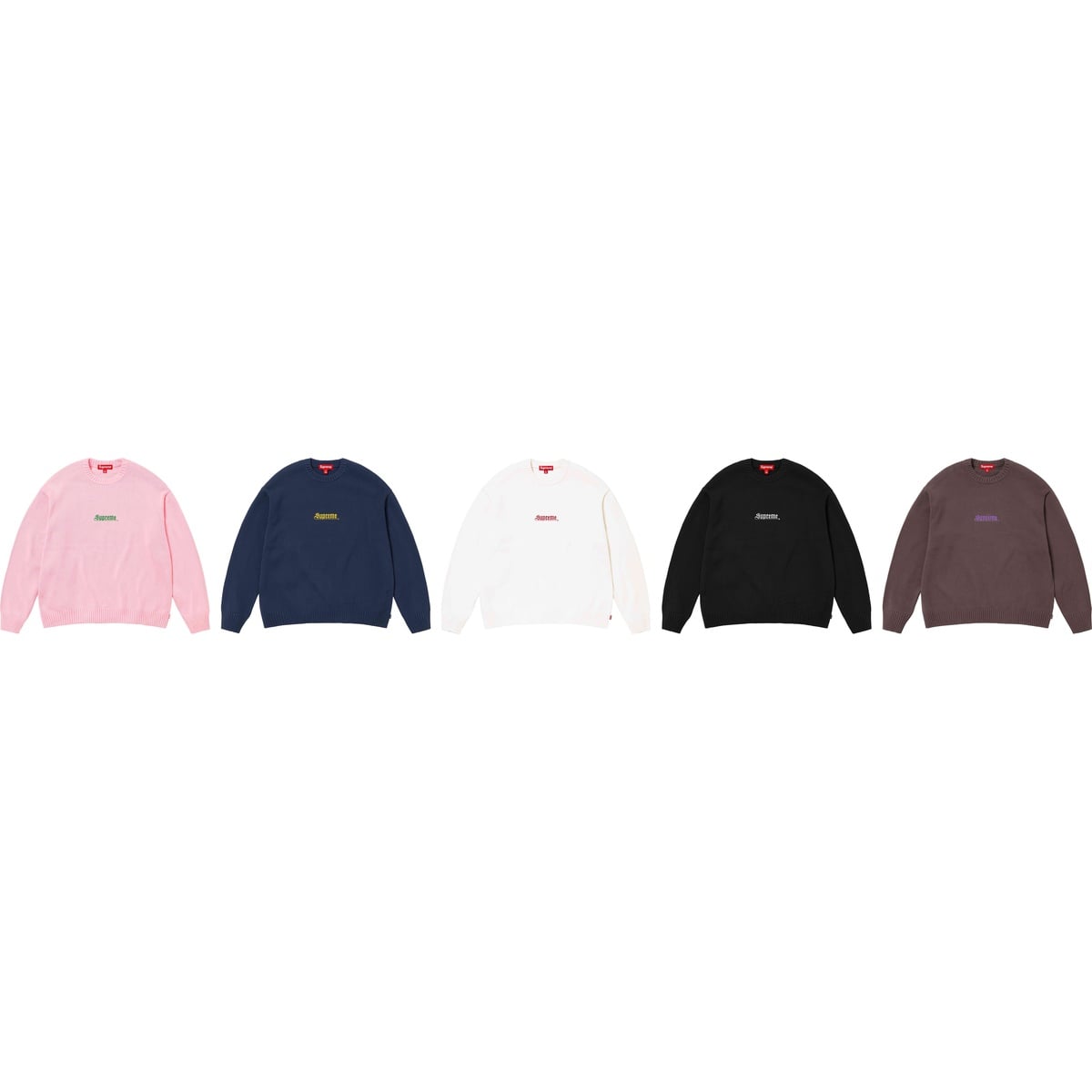 Old English Sweater - spring/summer 2024 - Supreme