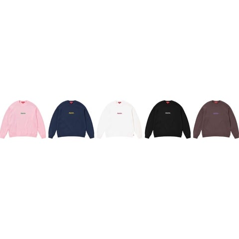 Old English Sweater - spring/summer 2024 - Supreme