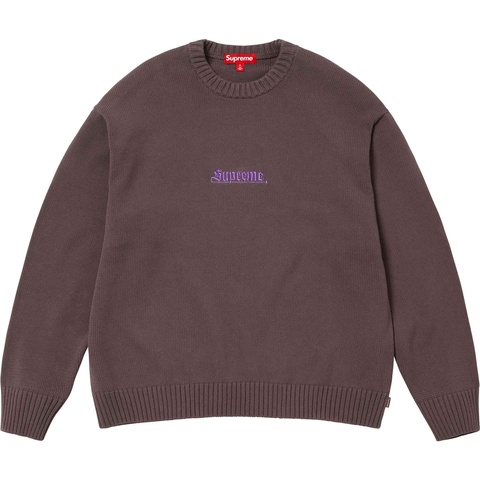 Supreme Old English Sweater - Colorway