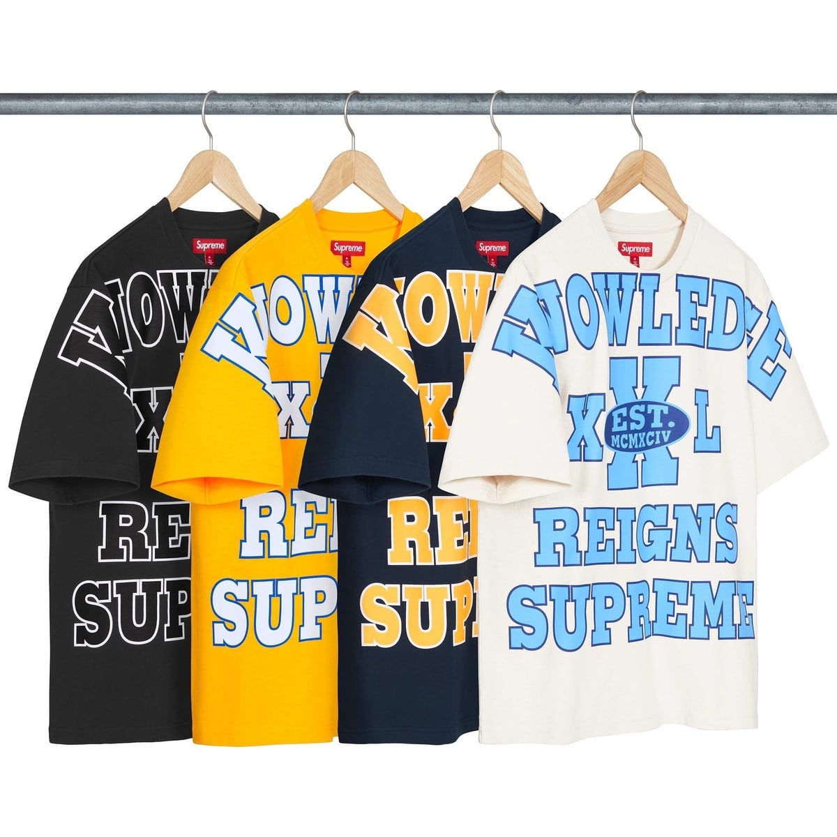 Overprint Knowledge S/S Top - spring/summer 2024 - Supreme
