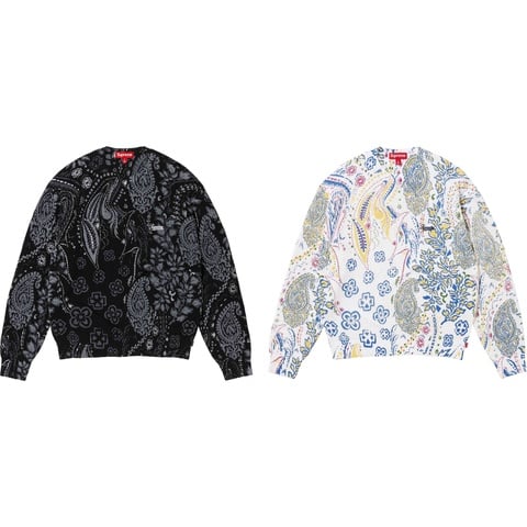 Supreme Printed Paisley Sweater - $138.00