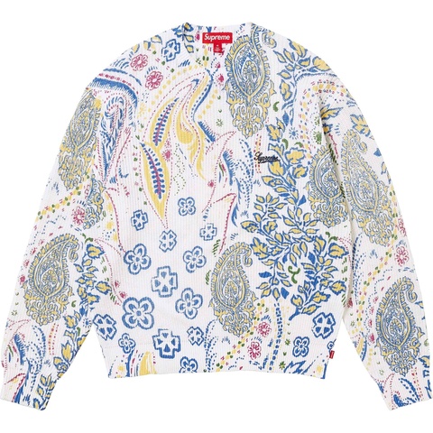 Printed Paisley Sweater - spring/summer 2024 - Supreme