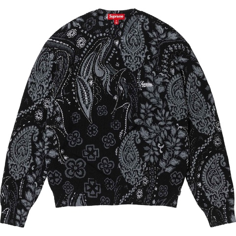Printed Paisley Sweater - spring/summer 2024 - Supreme