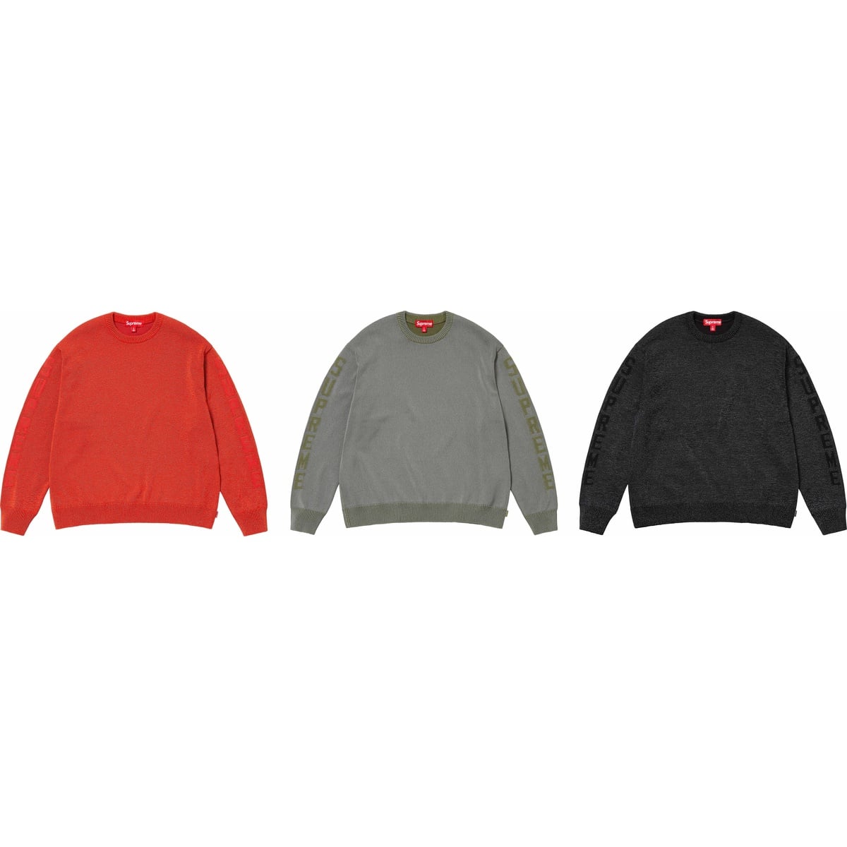 Reflective Sweater - spring/summer 2024 - Supreme