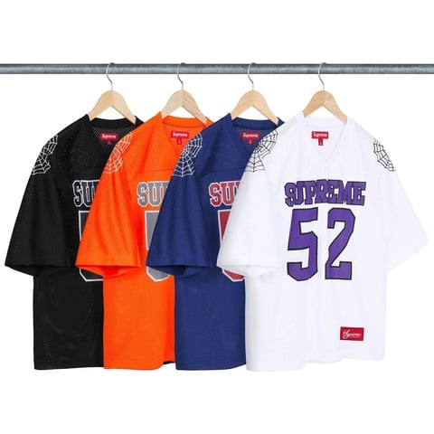 Spiderweb Football Jersey - spring/summer 2024 - Supreme