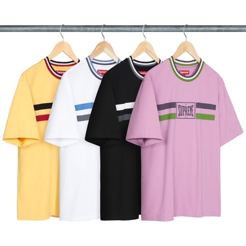 Warm Up Stripe S/S Top - spring/summer 2024 - Supreme