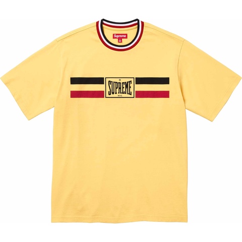 Warm Up Stripe S/S Top - spring/summer 2024 - Supreme